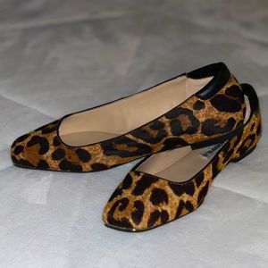 Karl Langerfeld Paris Women Cheetah Print Flats